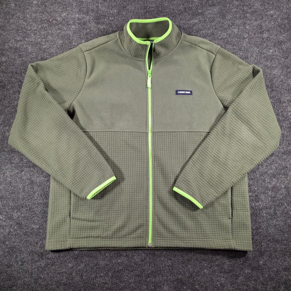 Lands-end Men's Green Jacket